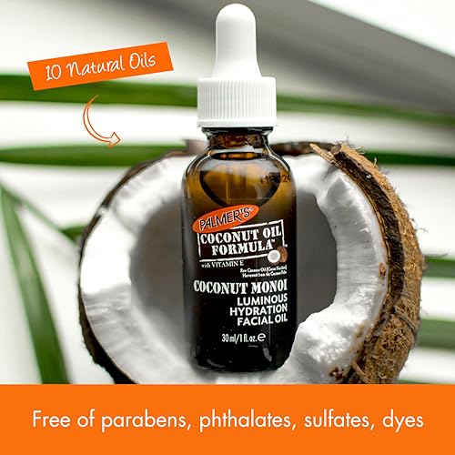 Palmer's Hydrating Facial Oil with Coconut, Luminous Hydration (1 Fl Oz)