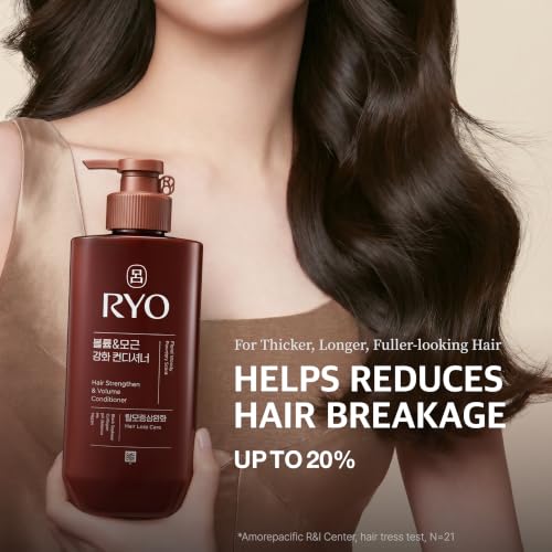 RYO Strengthen & Volume Conditioner - Rice Peptide Conditioner 16 Fl Oz.