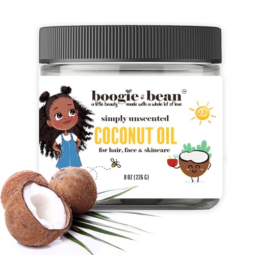 Coconut Oil for Baby, Hair and Skin, Unscented Natural NON GMO Kosher Baby Oil, Coconut Oil for Kids and Infants