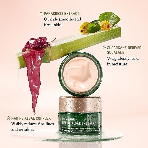 BIOSSANCE Squalane & Marine Algae Eye Cream - Anti-Aging - 0.5 oz