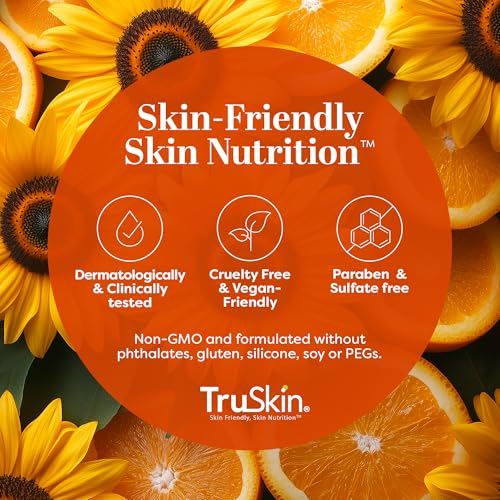 TruSkin SPF 30 Tinted Mineral Sunscreen Face Serum, Zinc Oxide, 1 fl oz