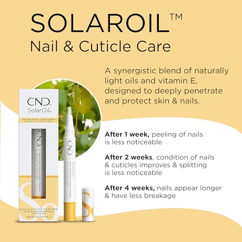 CND SolarOil Cuticle Oil Pen, Travel-Size, 0.08 oz