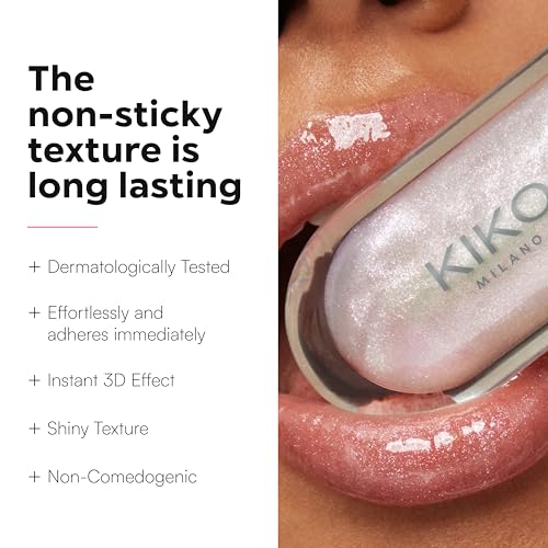KIKO Milano 3d Hydra Lipgloss 17 | Softening Lip Gloss For A 3d Look