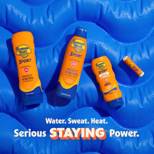 Banana Boat Sport SPF 50 Sunscreen Lotion, 8 Fl Oz