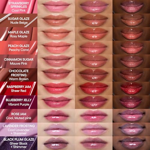 LANEIGE Glaze Craze Tinted Lip Serum: Hydrating, Lip Barrier-Boosting, Softening Lip Serum Treatment for Glossy & Buildable Shine, Nourished Lips| Korean Skin Care, Cinnamon Sugar