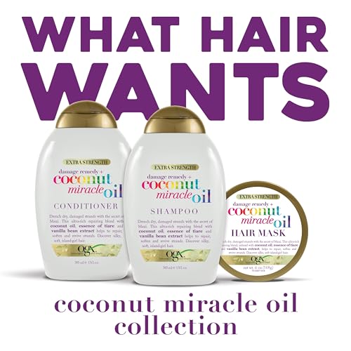 OGX Extra Strength Damage Remedy + Coconut Oil Shampoo & Conditioner Set