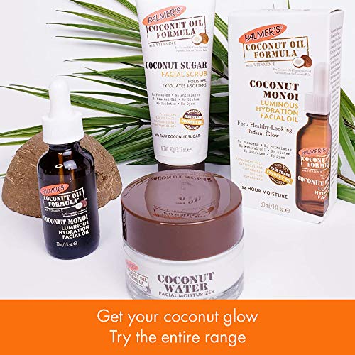 Palmer's Hydrating Facial Oil with Coconut, Luminous Hydration (1 Fl Oz)