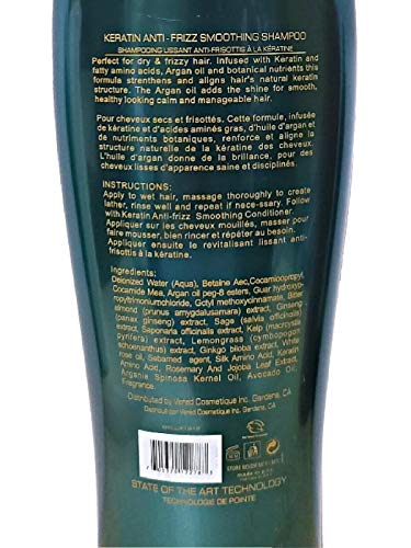 Bio Keratin Luxury Collection Anti-Frizz Smoothing Shampoo 33.8oz
