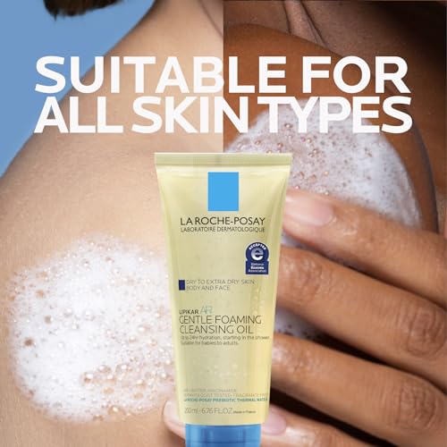 La Roche-Posay Lipikar AP+ Gentle Foaming Cleansing Oil, 6.76oz