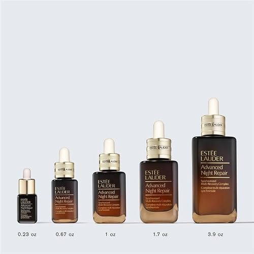 Estée Lauder Advanced Night Repair Face Serum Synchronized Multi-Recovery Complex with Hyaluronic Acid & Peptides| Anti Aging & Hydrating Serum, 1.7 Fl Oz