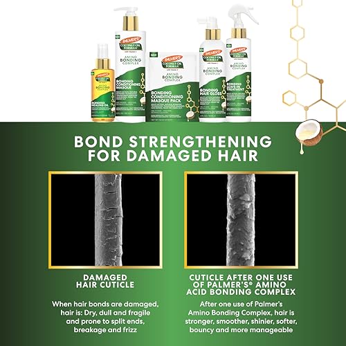 Palmer's Amino Bonding Hair Mask, Intense Conditioning Masque (2.1oz)