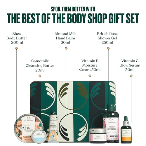 The Best of The Body Shop Gift Set | 6-Piece Face & Body Care Routine