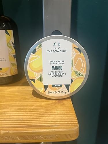The Body Shop Mango Body Butter | 96Hr Moisture, For Dry Skin, 6.4 Oz