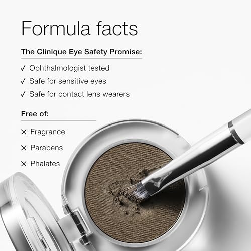Clinique Fill in the Blanks Brow Powder Pomade | Waterproof, Sweat-Resistant + Non-flaking, Soft Brown, 0.06 Ounce