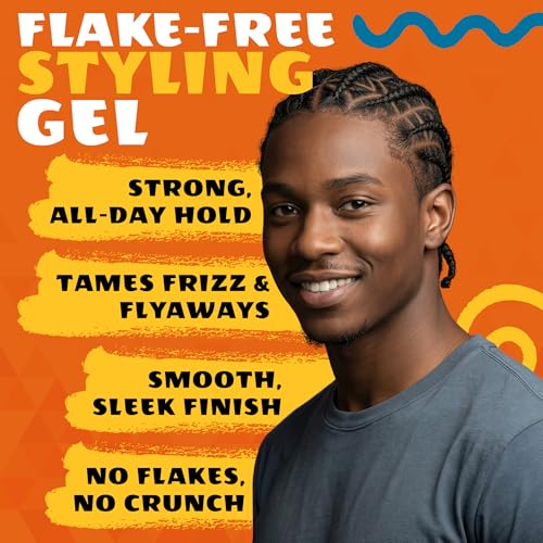 AllDay Locks Braid Gel Extreme Hold, Edge Control, 64 Oz Bucket