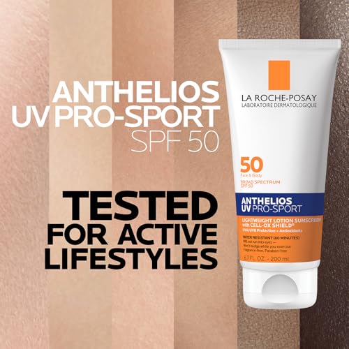 La Roche-Posay Anthelios UV Pro-Sport SPF 50 Face & Body Sunscreen 6.7oz