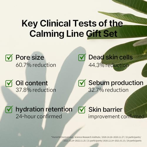 Pyunkang Yul PKY Calming Trial Gift Set, Exfoliating Toner, Soothing Serum, and Facial Skin Hydrating Cream, Vegan, Korean Skincare (3-item set)