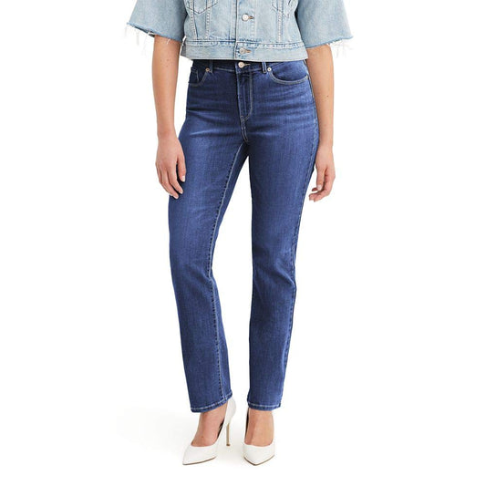 Levi's Women's Classic Straight Jeans, Lapis Dark Horse, 30 (US 10) R