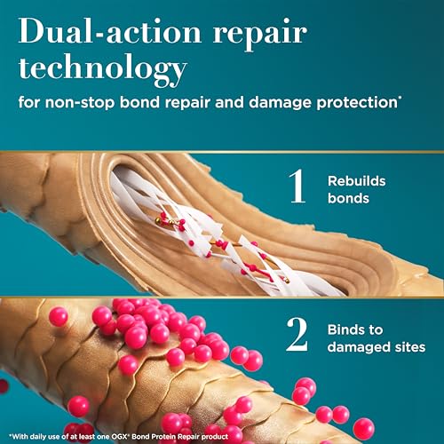 OGX Bond Protein Repair 450°F Heat Protect Spray, 6.5 fl. oz