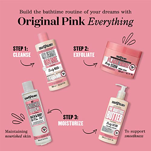 Soap & Glory The Righteous Body Butter & Dry Skin Moisturizer, 10.1 oz