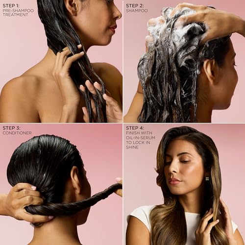 L'Oreal Paris Bond Repair+ Hair Oil-in-Serum, Heat Protectant to Strengthen Damaged, Color-Treated Hair, Provides Intense Shine and Frizz Control, EverPure, 1.6 Fl Oz (Packaging May Vary)