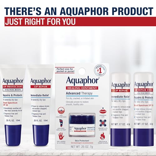 Aquaphor Lip Repair Stick, Multipack, 4 x 0.17 OZ