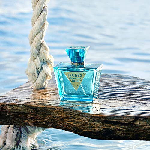 Guess Seductive Blue Women/Femme Eau de Toilette Perfume Spray For Women, 1.0 Fl. Oz.