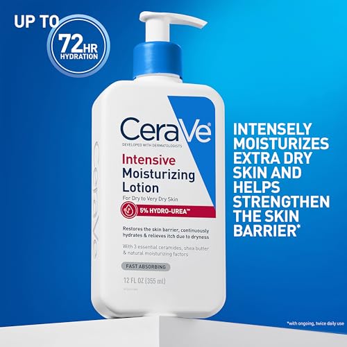 CeraVe Intensive Moisturizing Lotion, Shea Butter Body Lotion, 16oz