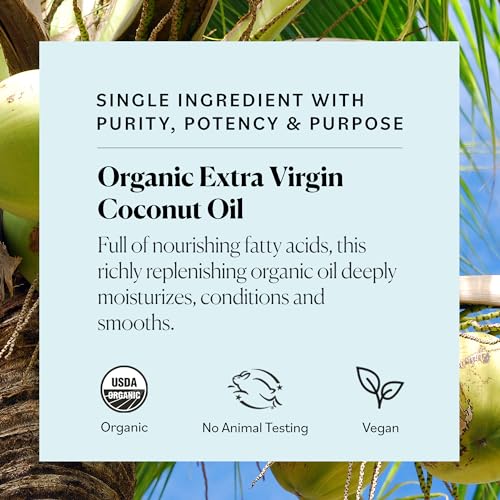Sky Organics Extra Virgin Organic Coconut Oil 16.9 fl oz, Multi-purpose