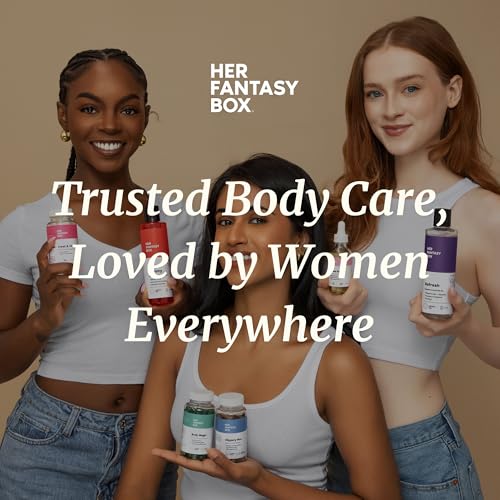 Her Fantasy Box | Body Splash Hydrating Body Oil (Pineapple Creme) - Moisturizing, Non-Greasy Formula for Soft, Smooth Skin - All-Natural, Lightweight & Nourishing