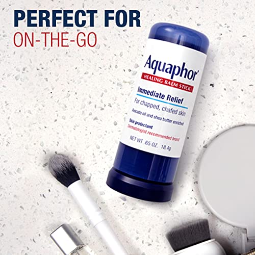 Aquaphor Healing Balm Stick, Skin Protectant, 0.65 OZ