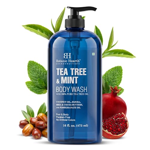 Botanic Hearth Tea Tree & Mint Body Wash With Fresh Scent- 16 fl oz