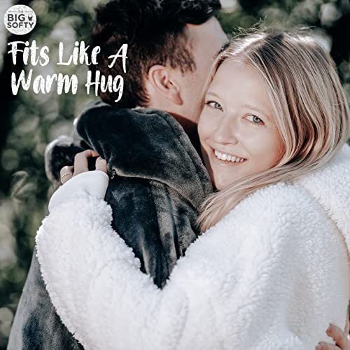 trekki Oversized Hoodie Blanket Sweatshirt, Wearable Blanket Hoodie Men Women with Zip, Comfy Fleece Hooded Blanket Adult