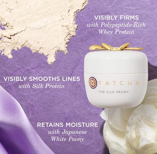 TATCHA The Silk Peony, Line-Smoothing Eye Cream with Peptide Whey Protein