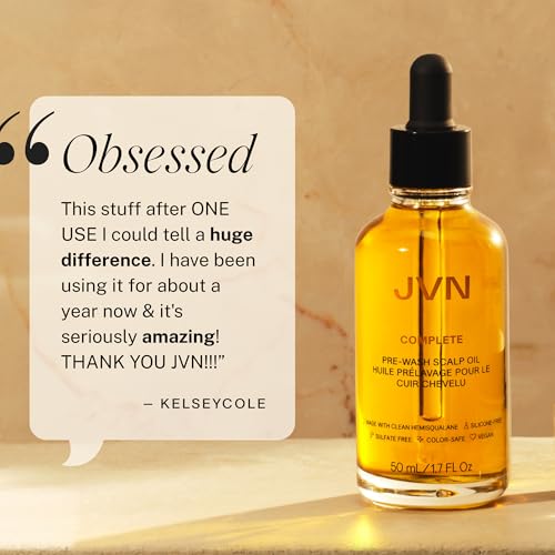 JVN Complete Pre-Wash Scalp Oil, 1.7 Fl Oz