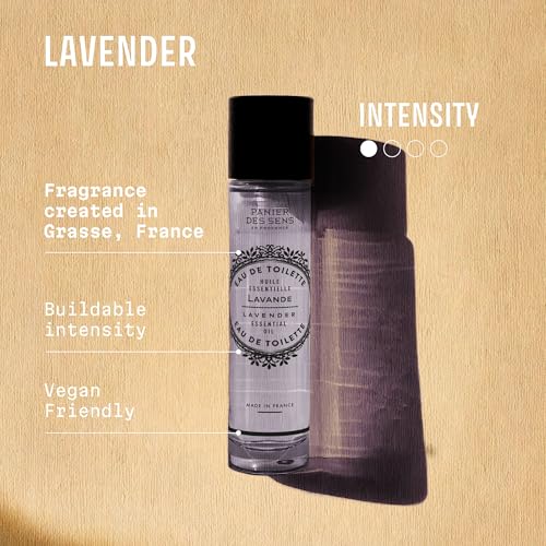 Panier des Sens Lavender Eau de Toilette for Women, 1.7 fl oz