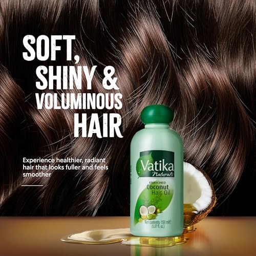 Vatika Coconut Hair Oil - Hair Oil for Children, Men, Women & Adults, 150ml