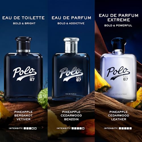 Ralph Lauren Polo 67 Extreme Eau de Parfum Ambery Cologne - 1.35 Fl Oz
