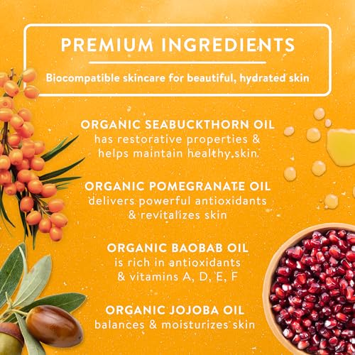 Badger Organic Seabuckthorn Face Oil, 1 FZ