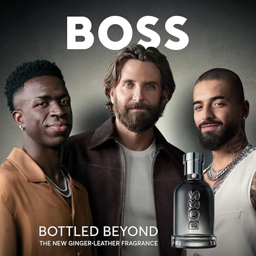 Hugo Boss Bottled Beyond Eau de Parfum – Woody Cologne for Men – With Notes of Ginger & Leather – Long-Lasting Fragrance – 5oz