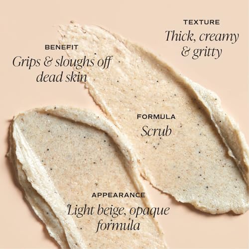 Saltair KP Body Scrub. 5% Glycolic Acid Treatment with Volcanic Sand and Plant Moisturizers. Fragrance-Free Physical Chemical Exfoliator. Exfoliating Body Scrubber for Rough Bumpy Skin, 10oz.