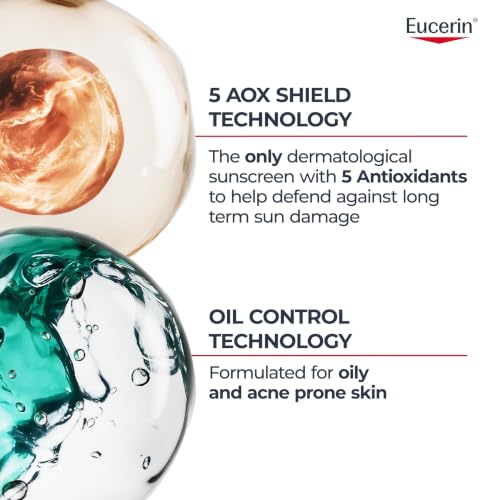 Eucerin Clear Skin Face Sunscreen Lotion, SPF 50, 2.5 FL OZ