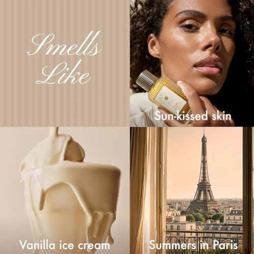 Summer Fridays Sunlit Vanilla Eau de Parfum - Warm Gourmand Vanilla Perfume for Women - Versatile Fragrance With Notes of Caramel + Bergamot - Long-Lasting, Delicate Eau de Parfum - Vegan (10 ml)