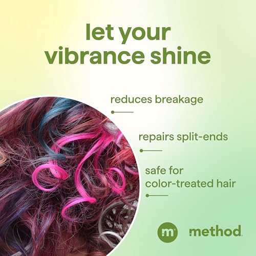 Method Color Protect Conditioner, Mindful Matcha – Safe for Color-Treated Hair, Protects from Environmental Stressors, with Strengthening Peptide – Paraben Free, Cruelty Free – 13.5 oz