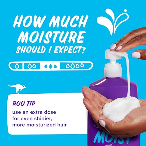 Aussie Miracle Moist with Avocado & Jojoba Oil, Paraben Free Conditioner, 26.2 fl oz