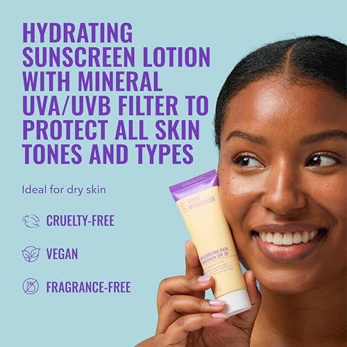 Good Molecules Moisturizing Rich Face Sunscreen Broad Spectrum SPF 30, 1 oz