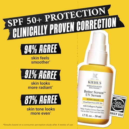 Kiehl's - Better Screen UV Serum SPF 50+ Facial Sunscreen - 3.4 fl oz