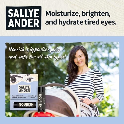 SALLYEANDER Nourish Under Eye Treatment Stick - Handmade, Organic Balm