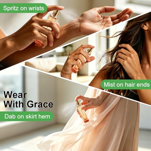 GUFMLA Pheromones Perfumes for Women - Vanilla Perfume, Vanilla Milky Long Lasting Eau de Toilette Parfum, Travel Size Perfume 14ml/0.51fl.oz Perfumes Spray for Women