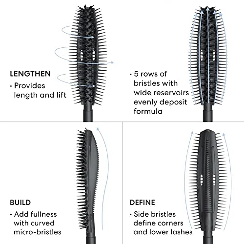 bareMinerals Strength & Length Serum Mascara, Extreme Black, 0.27 oz